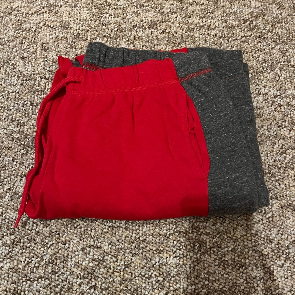 PINK Dual Color Bootcut Sweatpants